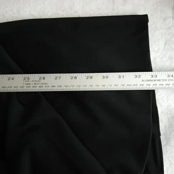 Alice + Olivia Ruched Mini Dress in Black - Picture 9 of 9